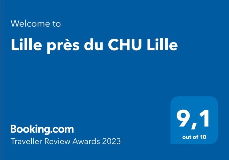 Lille Pres Du Chu Lille Apartment Exterior foto